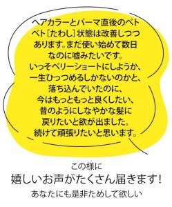 画像9:   (バウンスビー) トロ毛 ビビり毛 毛髪強化剤、傷んだ髪を強く 美容室専売 (9)